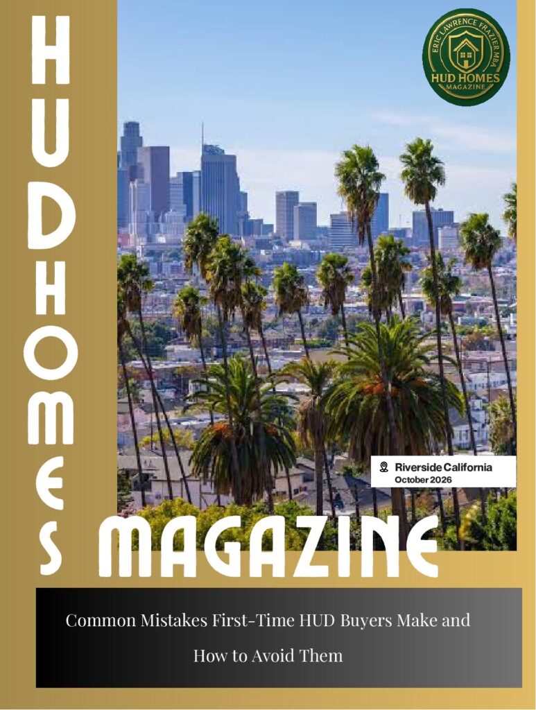 Actual published cover of Eric Frazier’s HUD Magazine