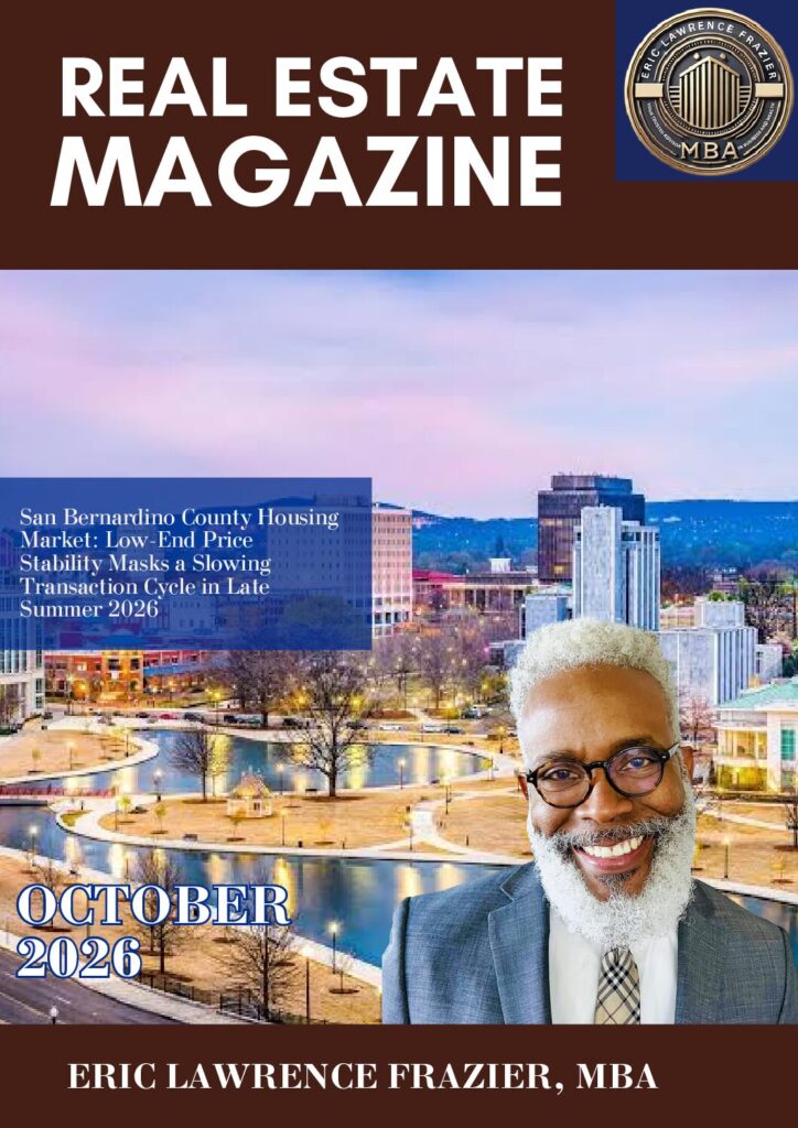 Actual published cover of Real Estate Magazine