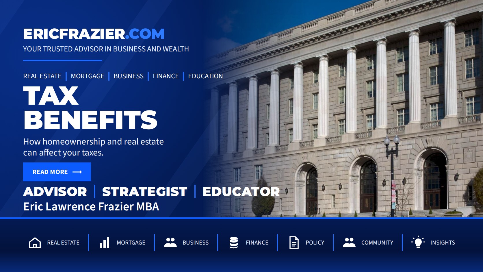 Tax Benefits — IRS headquarters building, Washington, D.C.